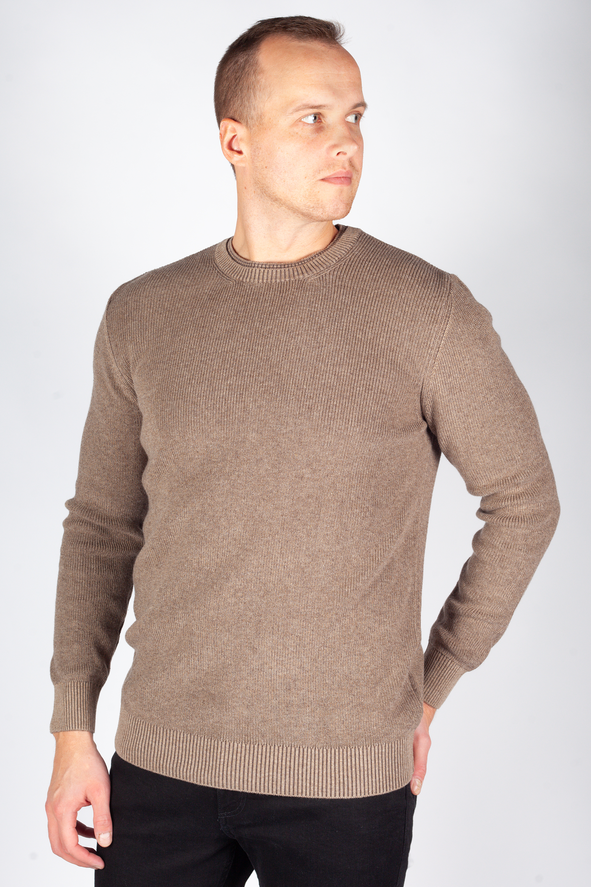 Strickpullover MCL 33813-TOPRAKMELANJ