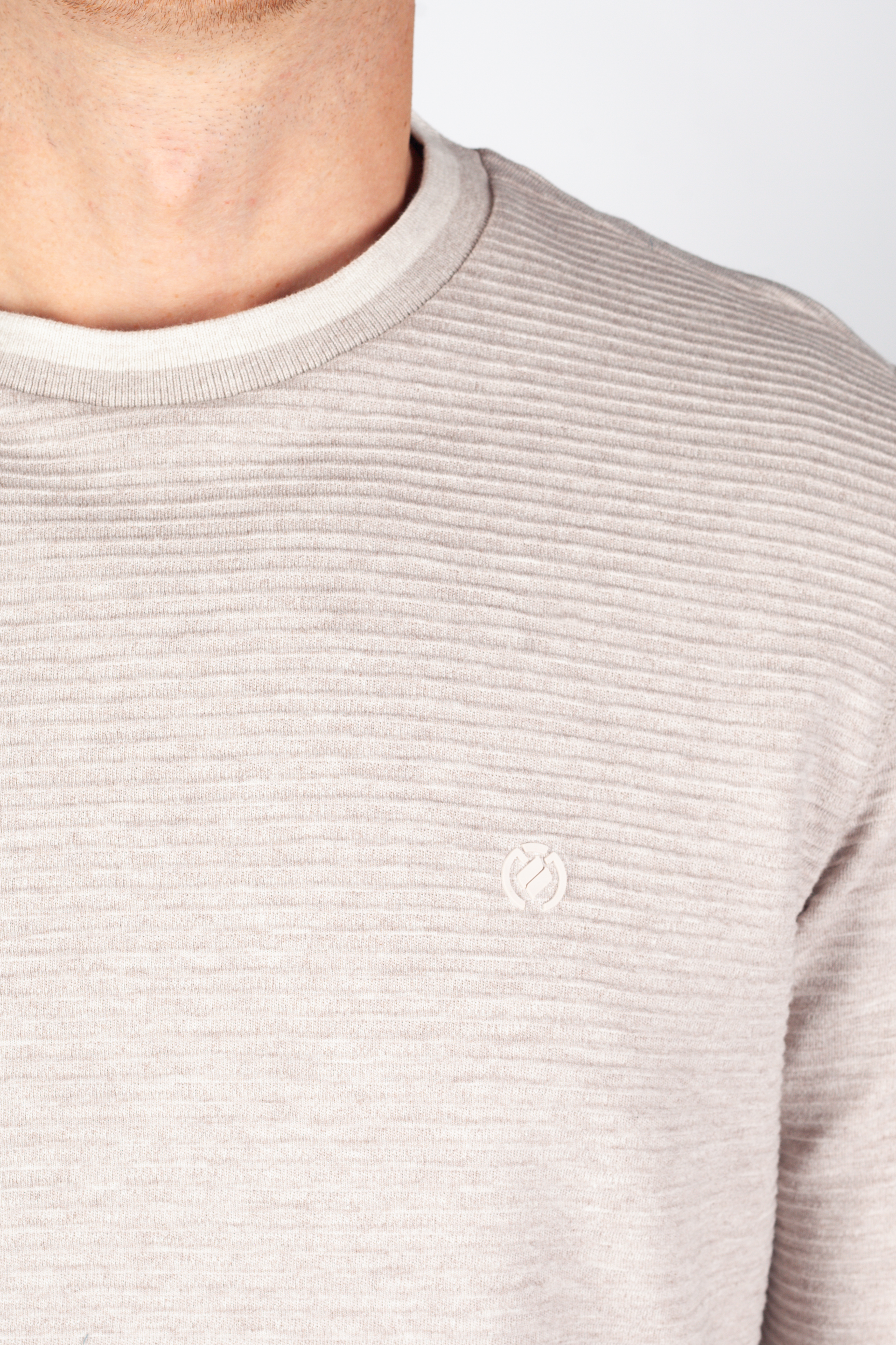 Strickpullover MCL 36829-TOPRAKMELANJ