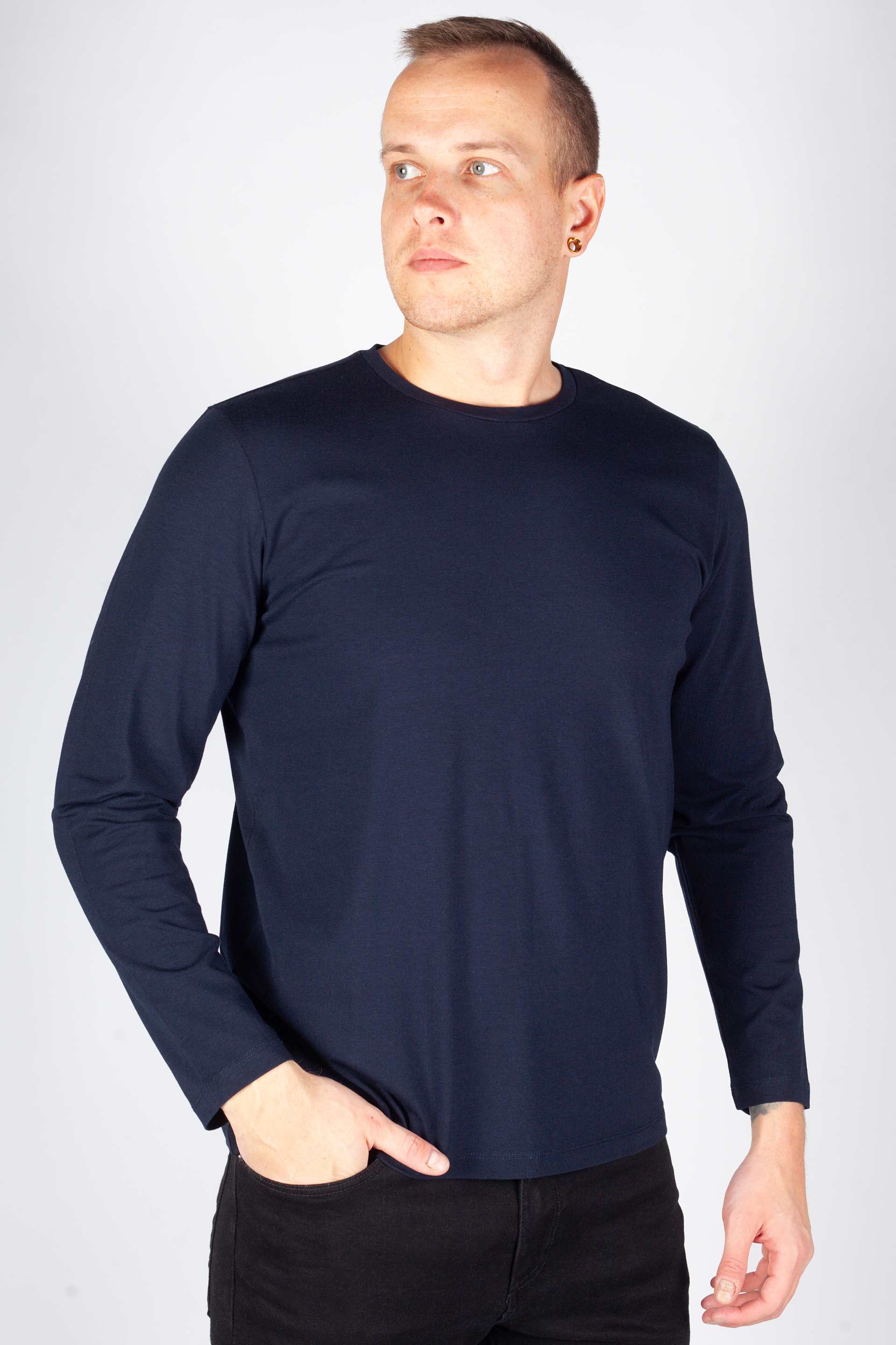 T-Shirts XINT 502279-LACIVERT