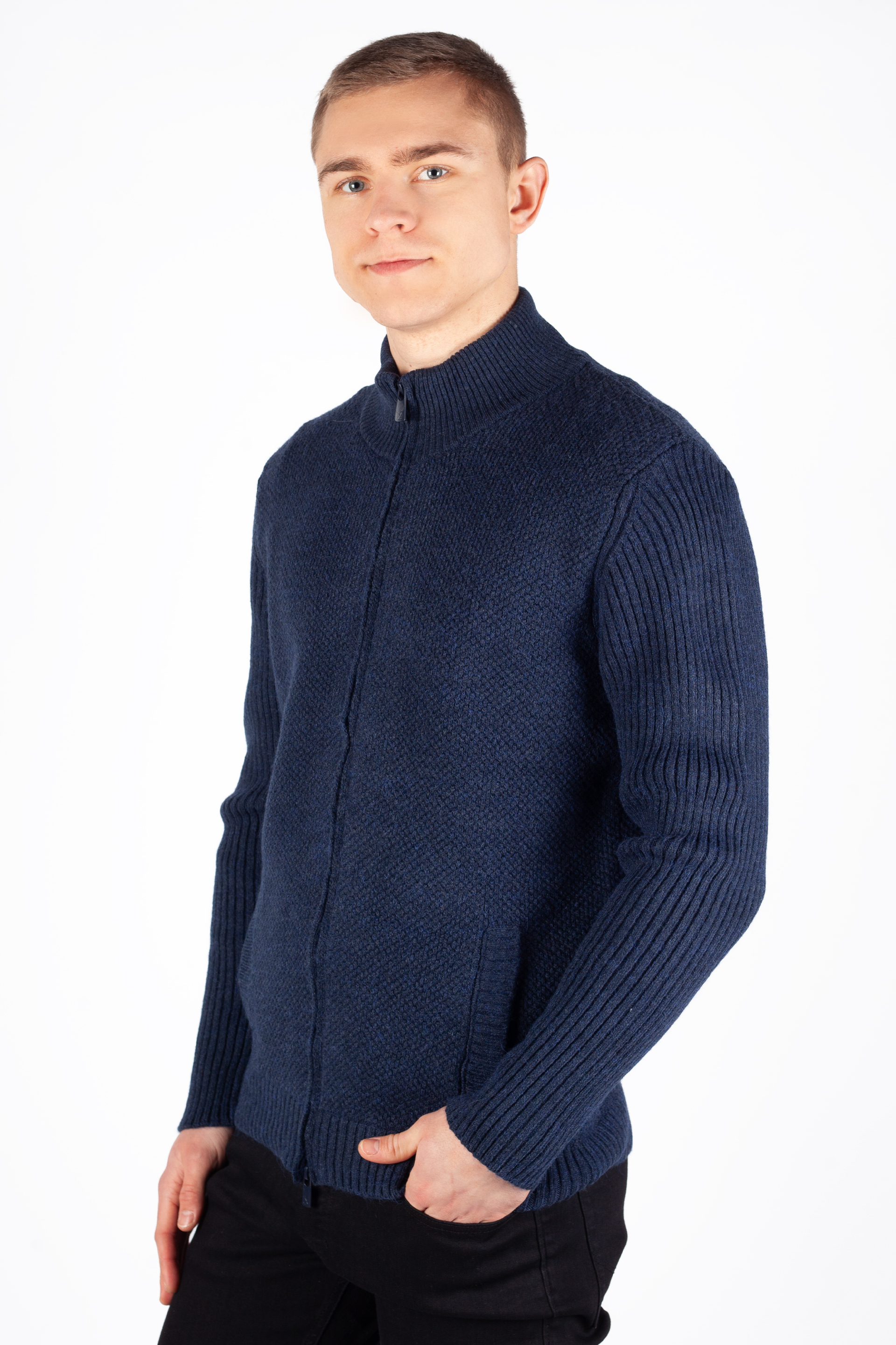 Strickjacke XINT 801733-LACIVERT