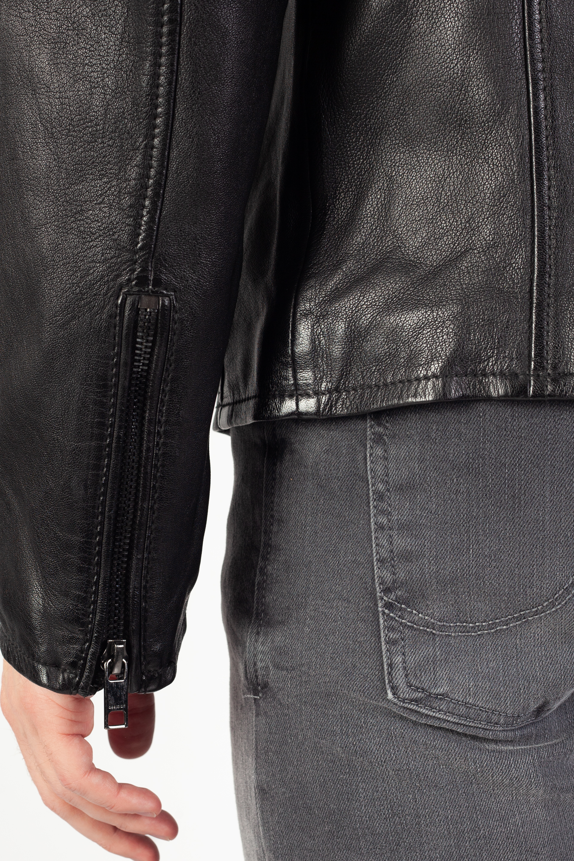 Lederjacke DEERCRAFT DMKaris-LANIV-black