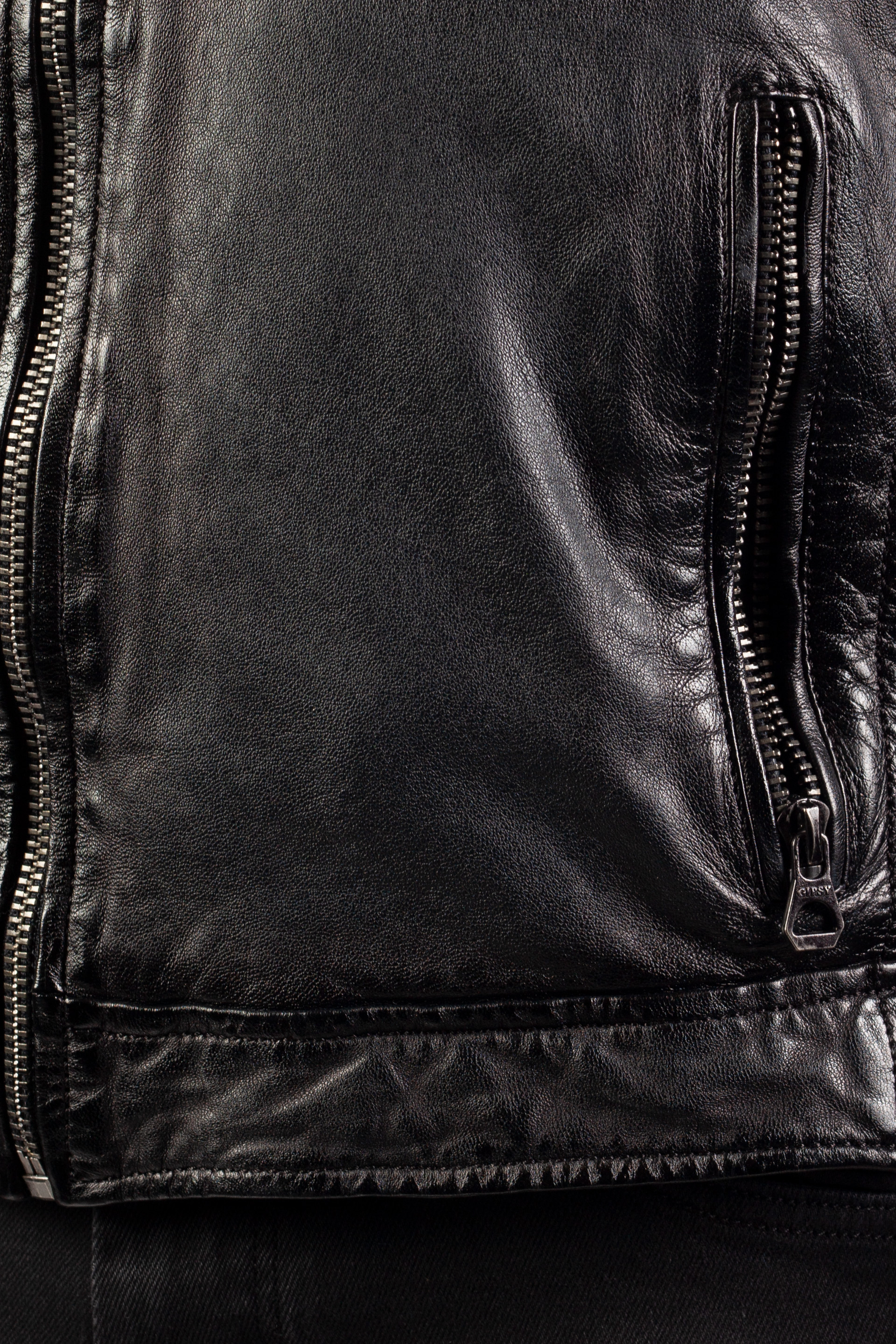 Lederjacke GIPSY GMJon-LGOV-black
