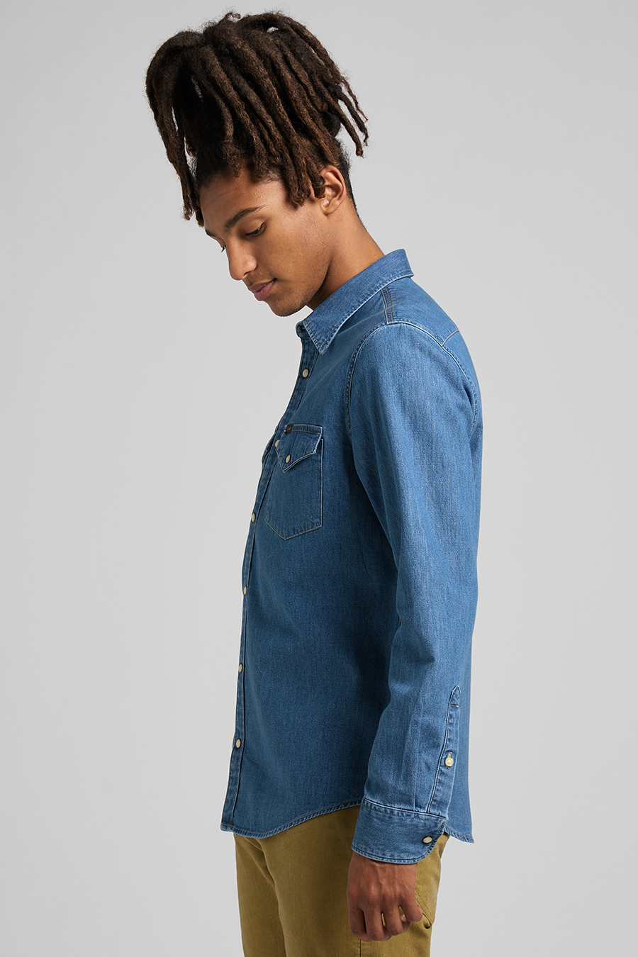 Jeanshemd LEE L69HKXLR