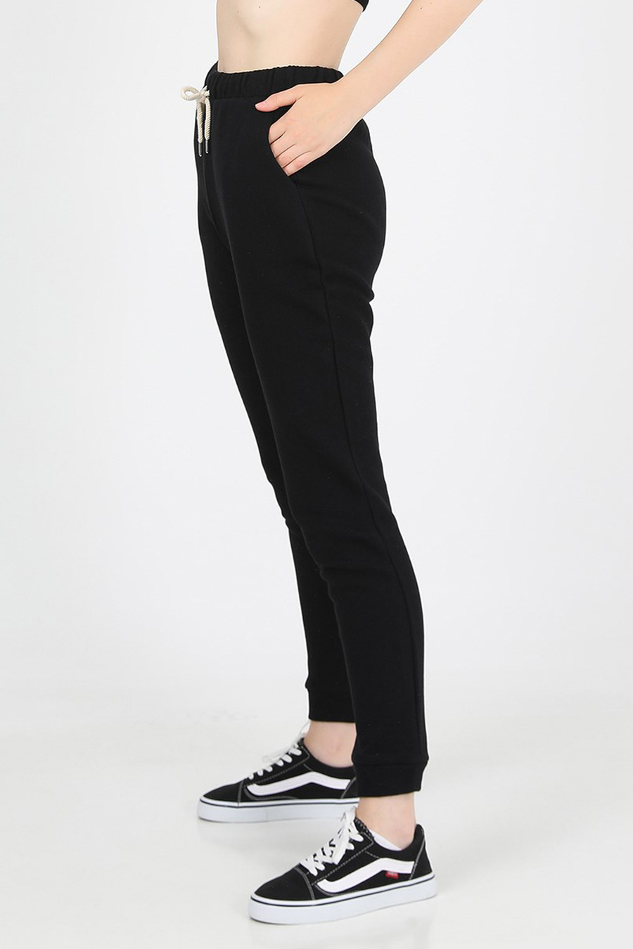 Sweathosen JOHN FRANK WJFJG01-PUFFY-BLACK