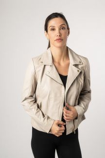 Lederjacke MAURITIUS 1101-0730-ivory