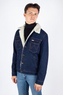 Jeansjacke mit Futter WRANGLER 112356724