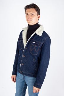 Jeansjacke mit Futter WRANGLER 112356724