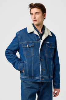 Jeansjacke mit Futter WRANGLER 112371440