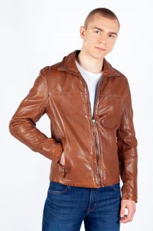 Lederjacke GIPSY 1201-0510-cognac