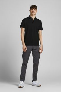 Poloshirts JACK & JONES 12136668-Black-Tonal-BL