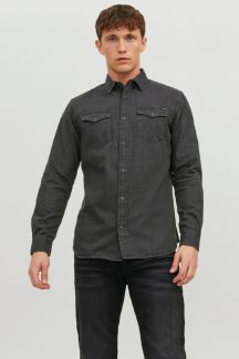 Jeanshemd JACK & JONES 12138115-Black