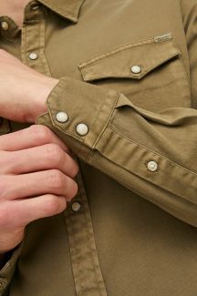 Jeanshemd JACK & JONES 12138115-Forest-Night