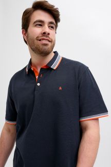 Poloshirts JACK & JONES 12143859-Black-Navy-NEO