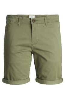 Stoff Shorts JACK & JONES 12165604-Deep-Lichen-Gr