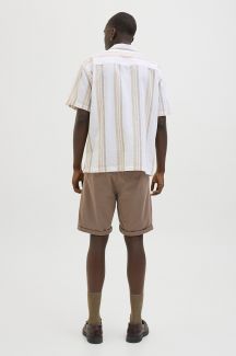 Stoff Shorts JACK & JONES 12165604-Morel