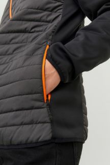 Windjacke JACK & JONES 12182242-Asphalt-Black