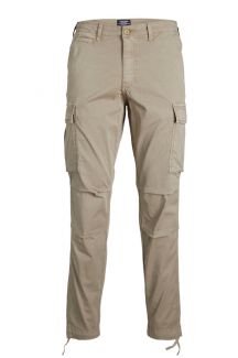 Cargohose JACK & JONES 12216664-Dune-SOLID