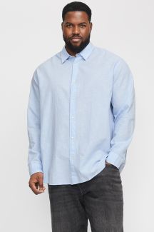 Leinenhemd JACK & JONES 12269089-Chambray-Blue
