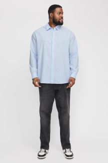 Leinenhemd JACK & JONES 12269089-Chambray-Blue
