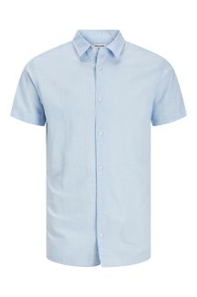 Leinenhemd JACK & JONES 12269090-Chambray-Blue