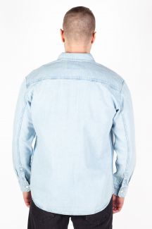 Jeanshemd JACK & JONES 12275137-Light-Blue