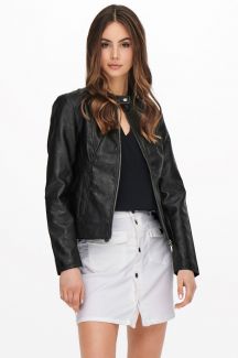 Lederjacke JACQUELINE DE YONG 15241382-Black