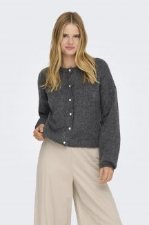 Strickjacke ONLY 15242300-DG-Melange