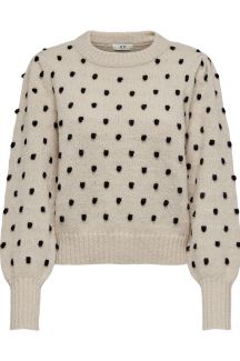 Strickpullover JACQUELINE DE YONG 15304813-Cement-BLACK