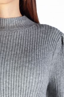 Gestricktes Kleid ONLY 15315390-Medium-Grey