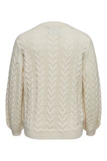 Strickpullover ONLY CARMAKOMA 15358155-Whitecap-Gray