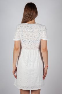 Kleid PIECES 17154461-Cloud-Dancer