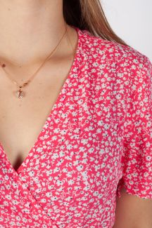 Kleid PIECES 17154743-Pink-Lemonade