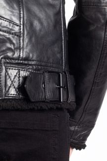 Lederjacke mit Futter GIPSY 2201-0139-black