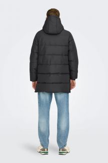 Winterjacke ONLY & SONS 22020156-Grey-Pinstrip