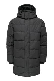 Winterjacke ONLY & SONS 22020156-Grey-Pinstrip