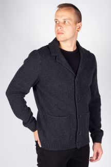 Strickjacke MCL 33614-SIYAH-MELANJ