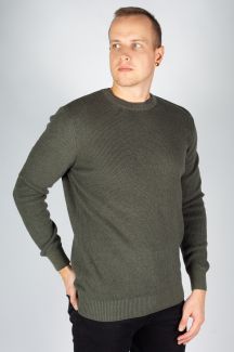 Strickpullover MCL 33813-HAKI-MELANJ