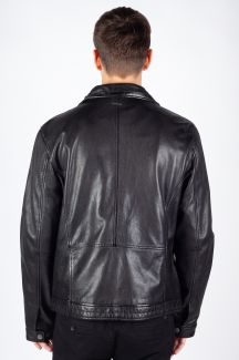 Lederjacke DEERCRAFT 3701-0154-black