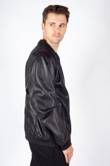 Lederjacke DEERCRAFT 3701-0159-black