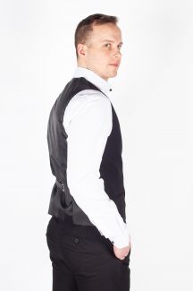 Anzugweste FRAPPOLI 6211-VENUS-SIYAH-VEST