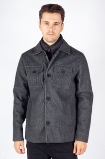 Jacke FRAPPOLI 9995-MAXI-SIYAH