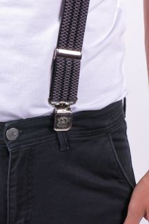 Hosenträger X JEANS DYK40-MIX-GRAY