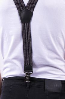 Hosenträger X JEANS DYK40-MIX-GRAY