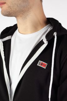 Sweatjacke GEOGRAPHICAL NORWAY GARTFORT-Black