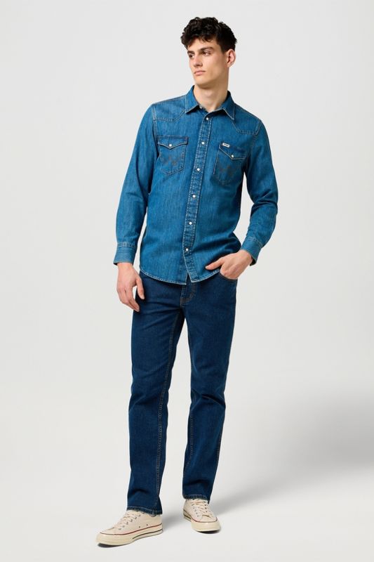 Jeanshemd WRANGLER 112371572