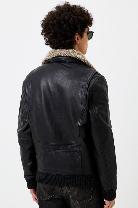 Lederjacke mit Futter GIPSY 1201-0466-Black