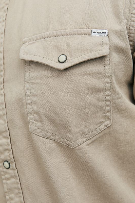 Jeanshemd JACK & JONES 12138115-Crockery
