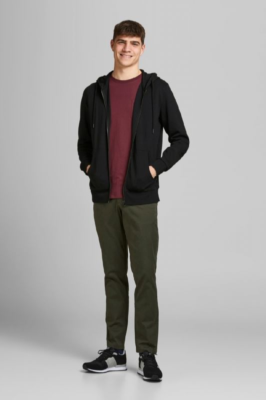 Sweatjacke JACK & JONES 12181901-Black