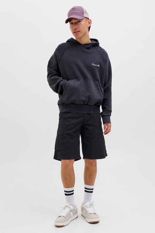 Stoff Shorts JACK & JONES 12254276-Black