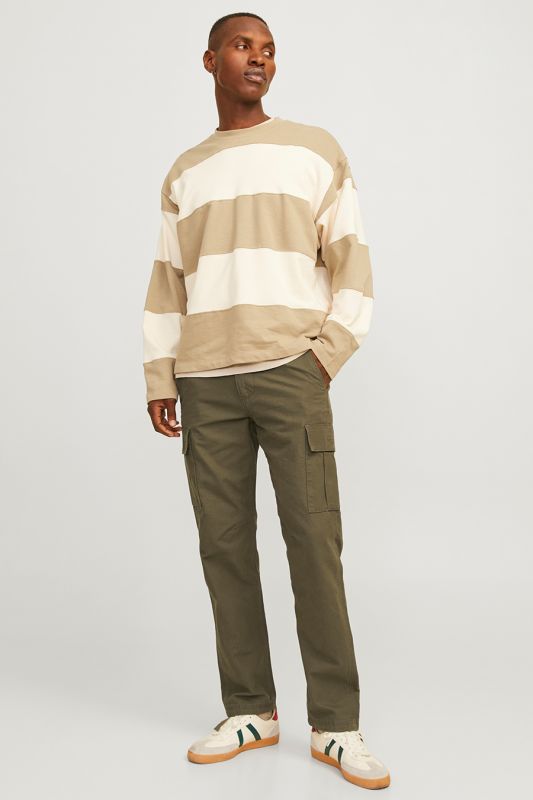 Cargohose JACK & JONES 12258150-Olive-Night